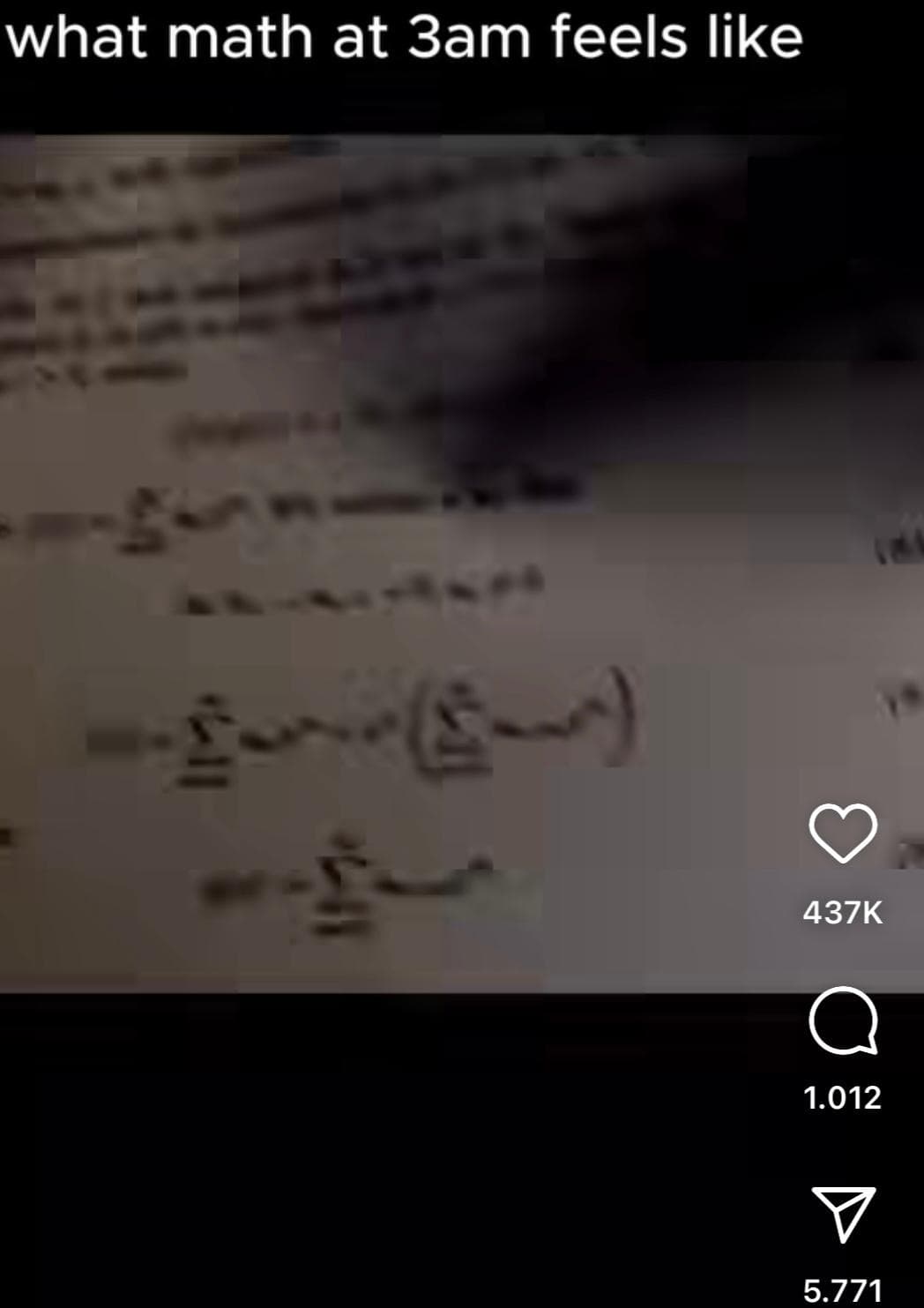 Trending social media post example